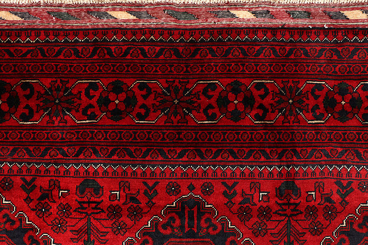 Dark Red Khal Mohammadi 6'  5" x 9'  7" - No. QA96770