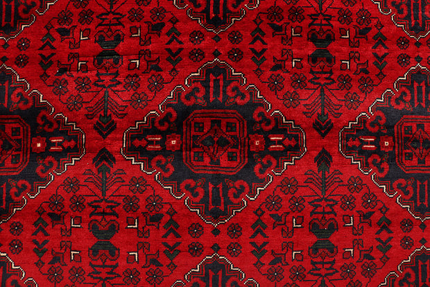 Dark Red Khal Mohammadi 6'  5" x 9'  7" - No. QA96770