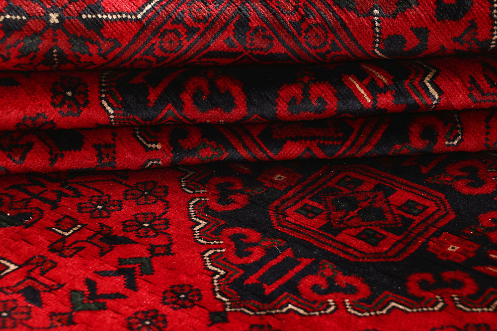 Dark Red Khal Mohammadi 6' 5 x 9' 7 - No. 67080 - ALRUG Rug Store