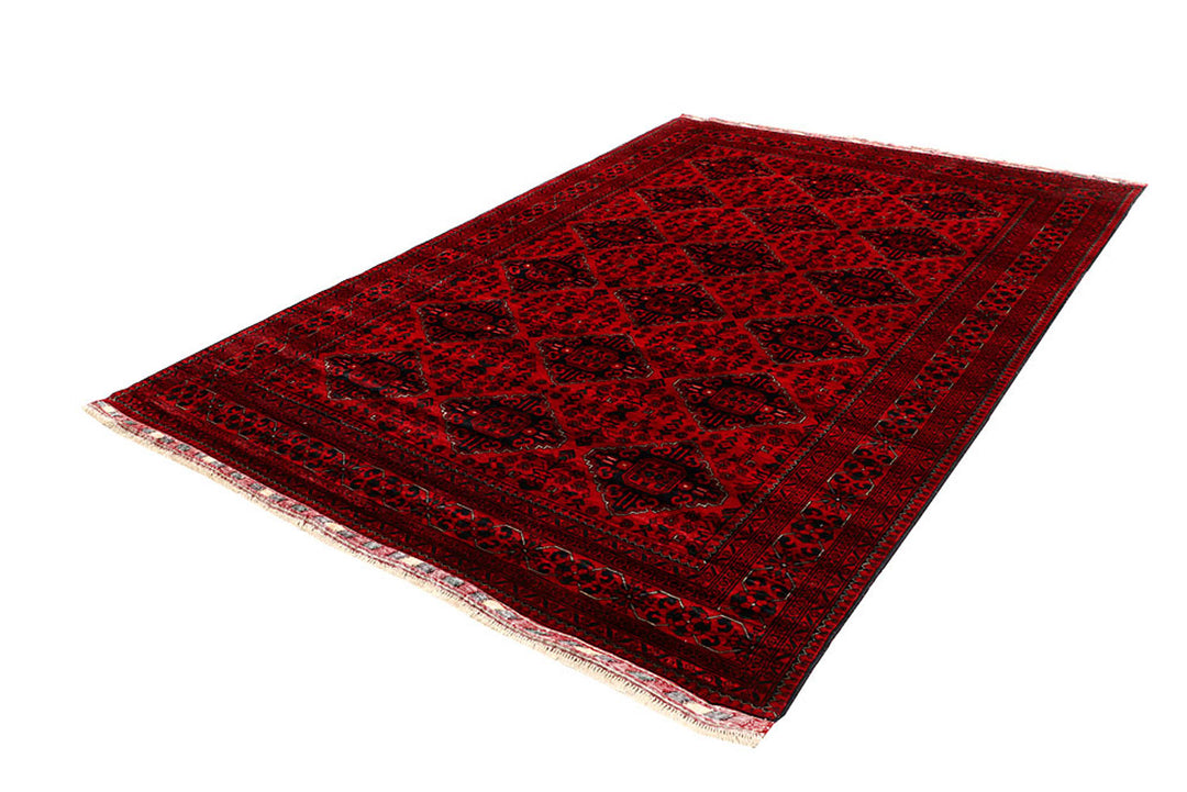 Dark Red Khal Mohammadi 6'  5" x 9'  7" - No. QA96770