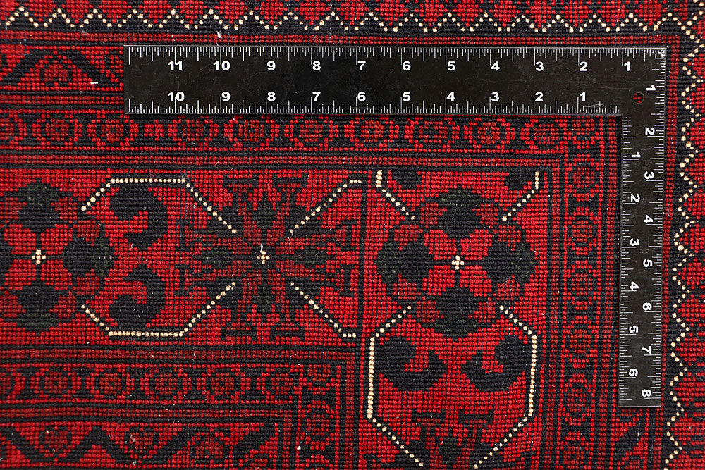 Dark Red Khal Mohammadi 6' 5 x 9' 7 - No. 67080 - ALRUG Rug Store