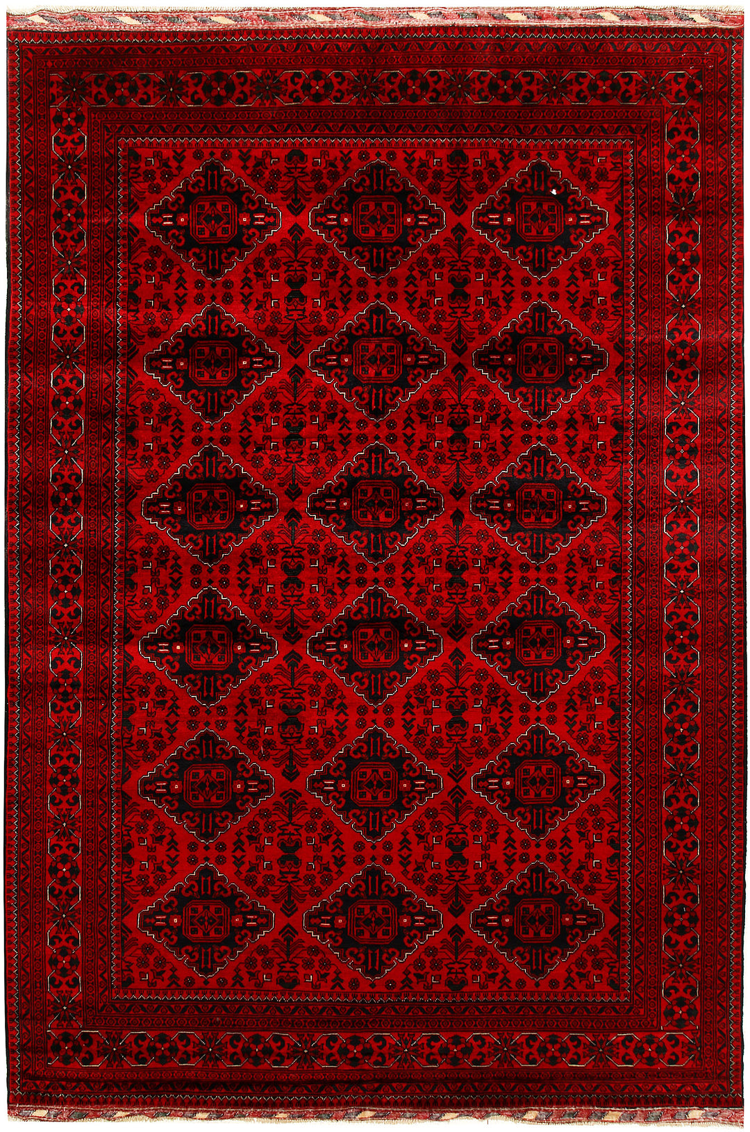 Dark Red Khal Mohammadi 6' 5 x 9' 7 - No. 67080 - ALRUG Rug Store