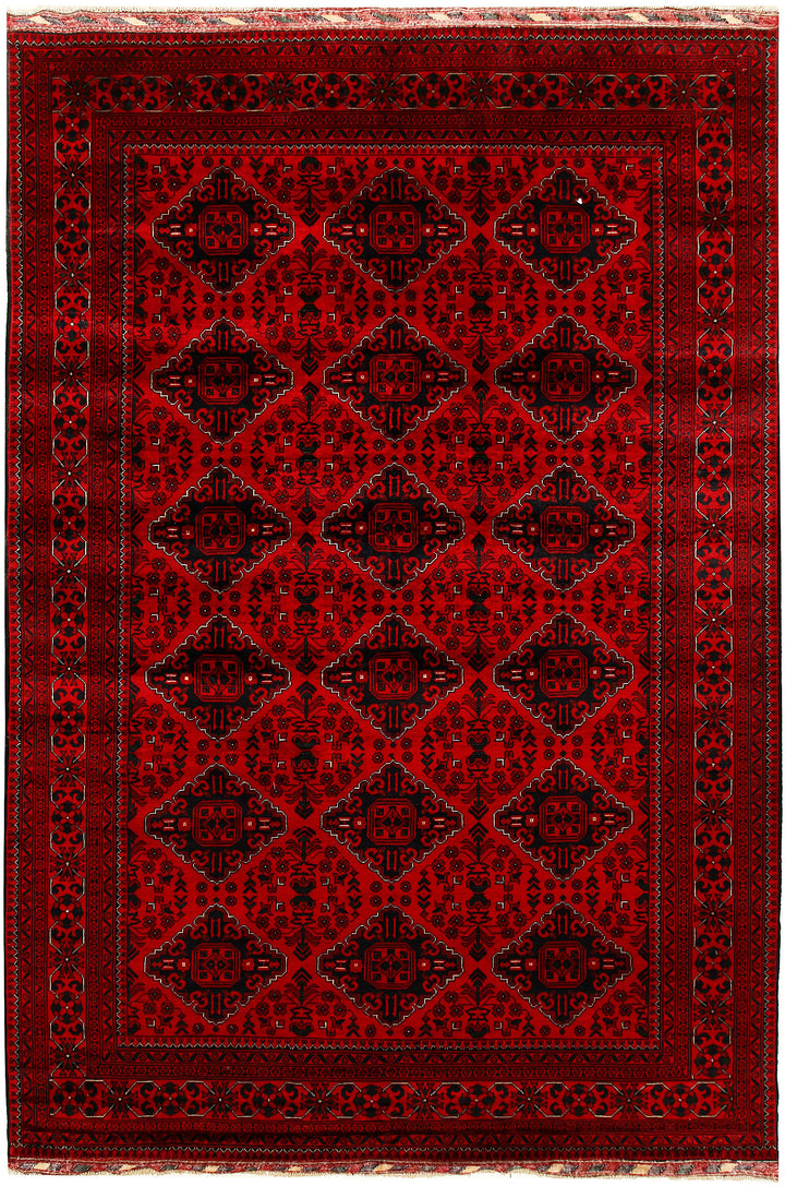 Dark Red Khal Mohammadi 6' 5 x 9' 7 - No. 67080 - ALRUG Rug Store