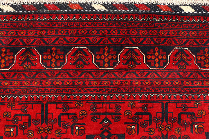 Dark Red Khal Mohammadi 6' 5 x 9' 6 - No. 67081 - ALRUG Rug Store