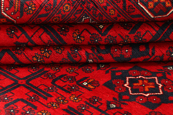 Dark Red Khal Mohammadi 6'  5" x 9'  6" - No. QA99404