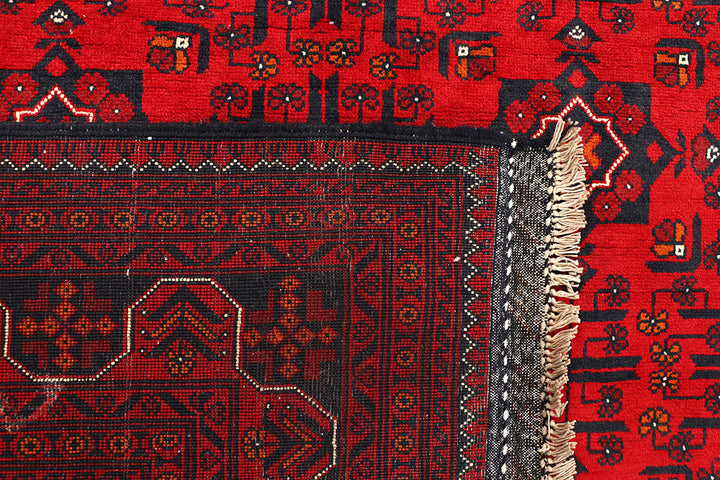 Dark Red Khal Mohammadi 6' 5 x 9' 6 - No. 67081 - ALRUG Rug Store