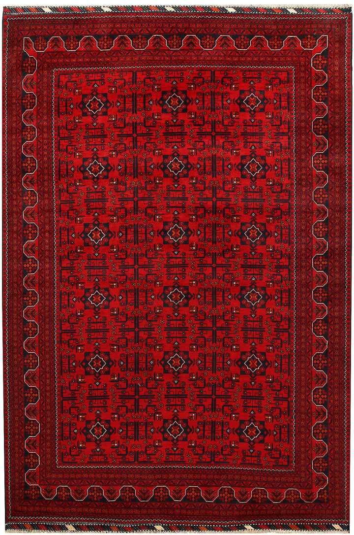 Dark Red Khal Mohammadi 6' 5 x 9' 6 - No. 67081 - ALRUG Rug Store