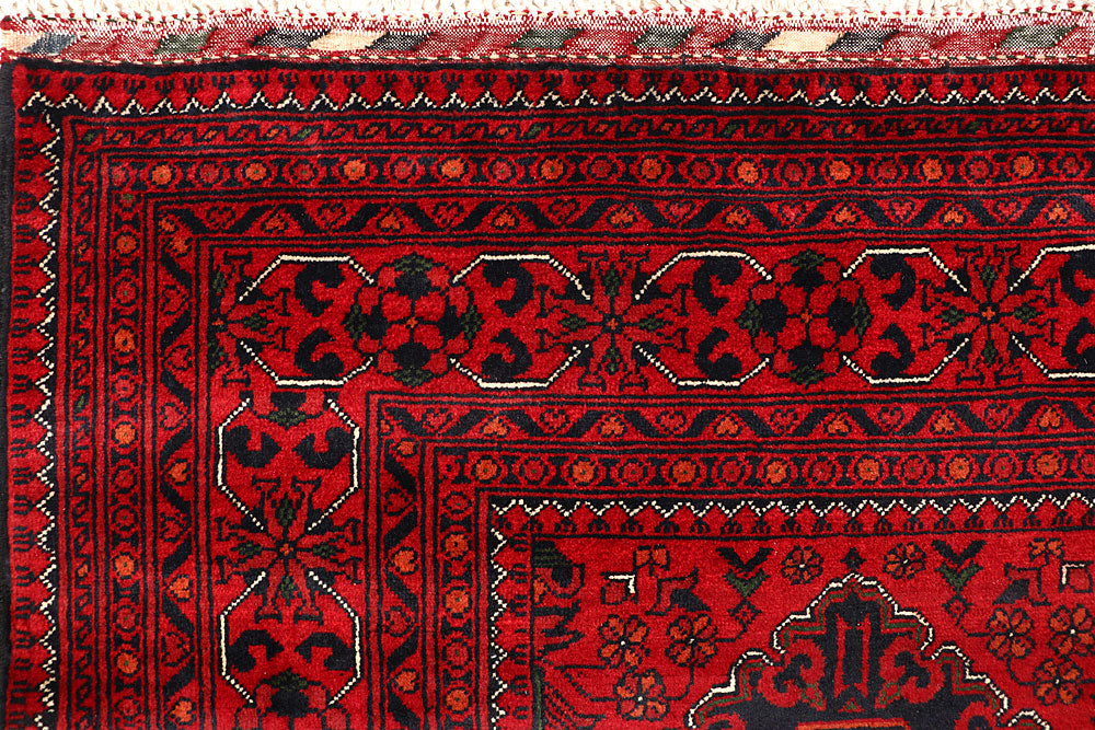 Dark Red Khal Mohammadi 6' 6 x 9' 3 - No. 67082 - ALRUG Rug Store