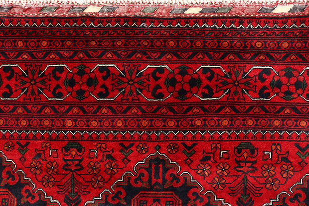 Dark Red Khal Mohammadi 6'  6" x 9'  3" - No. QA89895