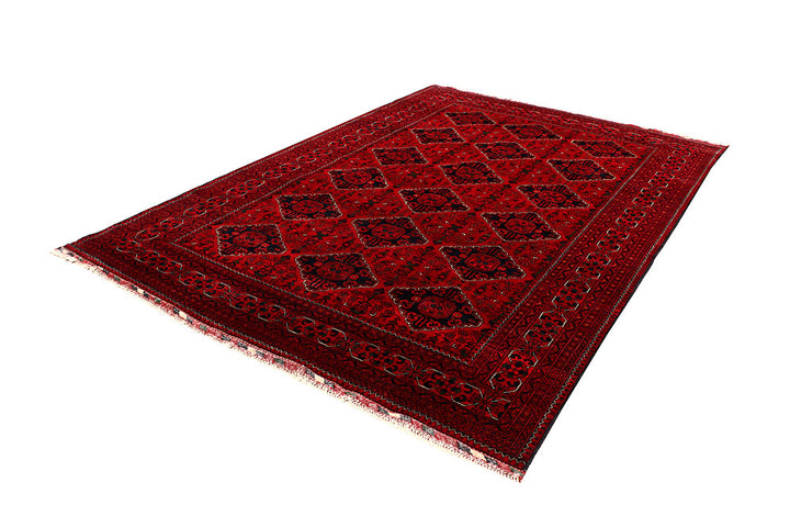 Dark Red Khal Mohammadi 6' 6 x 9' 3 - No. 67082 - ALRUG Rug Store