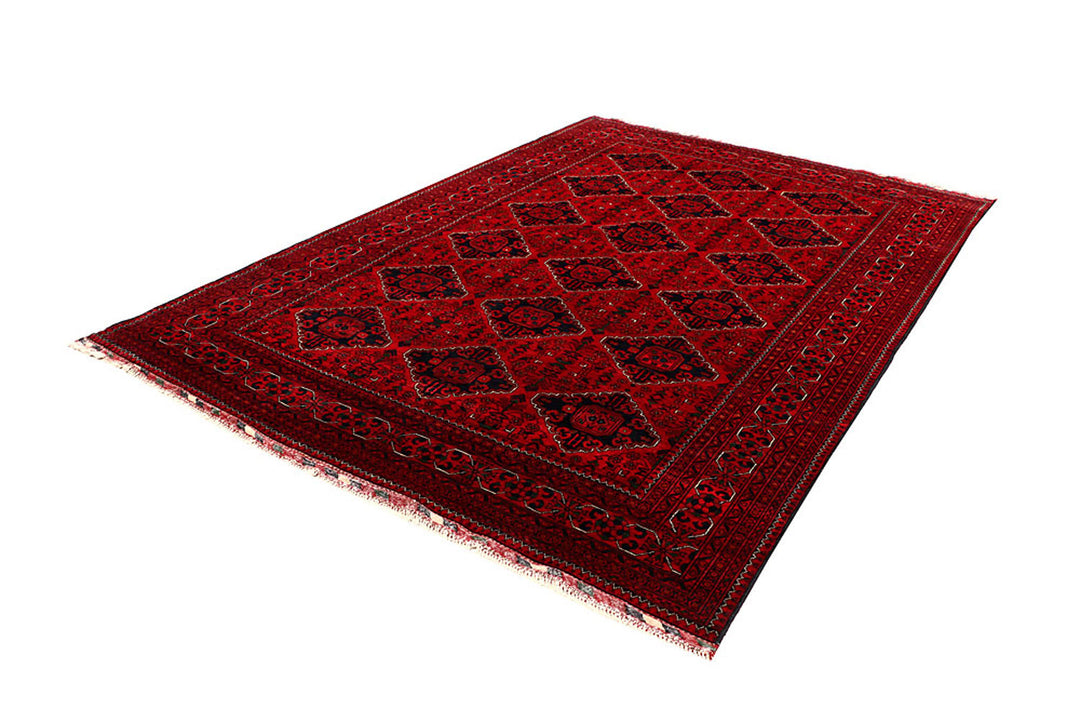 Dark Red Khal Mohammadi 6'  6" x 9'  3" - No. QA89895