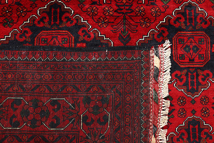 Dark Red Khal Mohammadi 6'  6" x 9'  3" - No. QA89895
