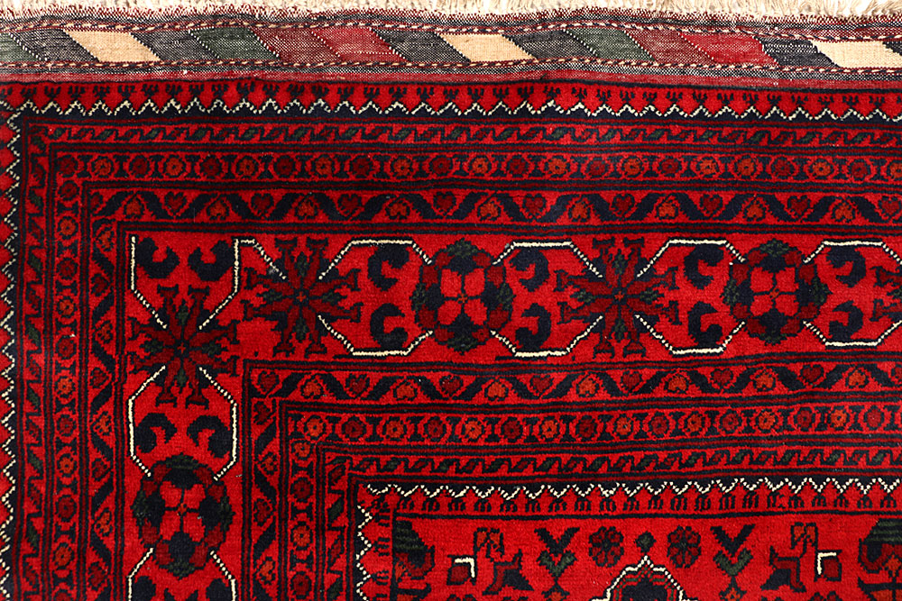 Dark Red Khal Mohammadi 6' 6 x 9' 6 - No. 67083 - ALRUG Rug Store