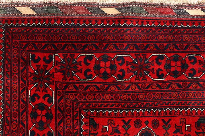 Dark Red Khal Mohammadi 6' 6 x 9' 6 - No. 67083 - ALRUG Rug Store