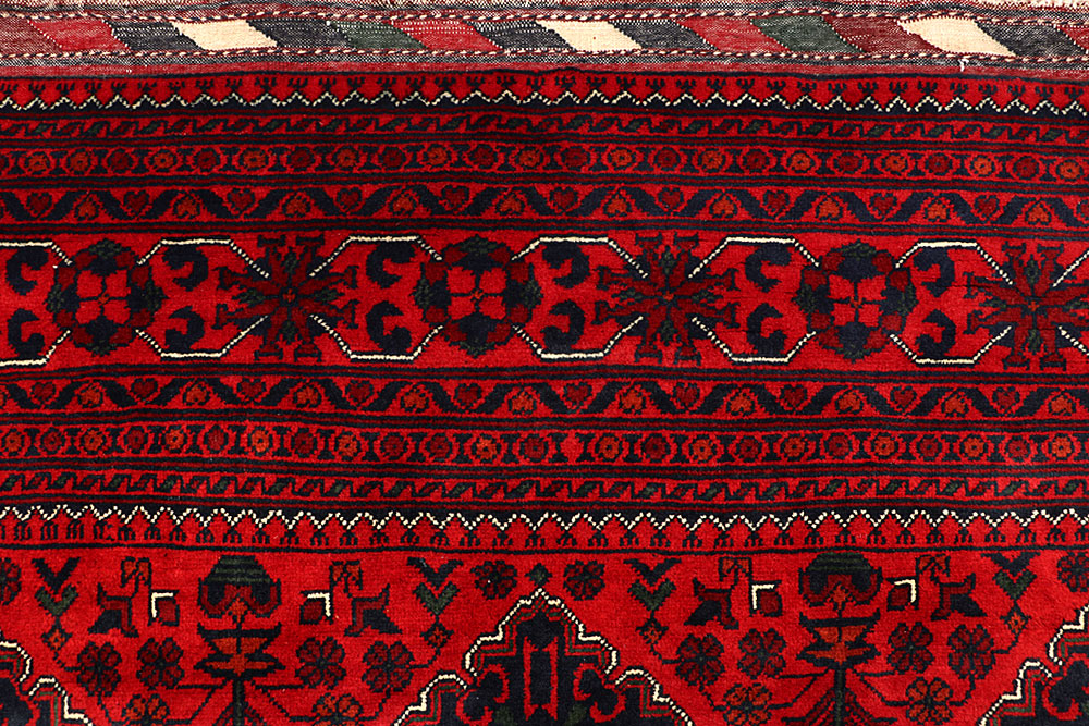 Dark Red Khal Mohammadi 6' 6 x 9' 6 - No. 67083 - ALRUG Rug Store