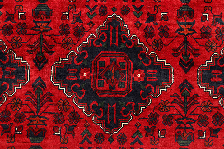 Dark Red Khal Mohammadi 6' 6 x 9' 6 - No. 67083 - ALRUG Rug Store