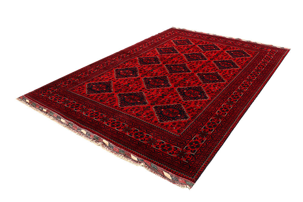 Dark Red Khal Mohammadi 6' 6 x 9' 6 - No. 67083 - ALRUG Rug Store