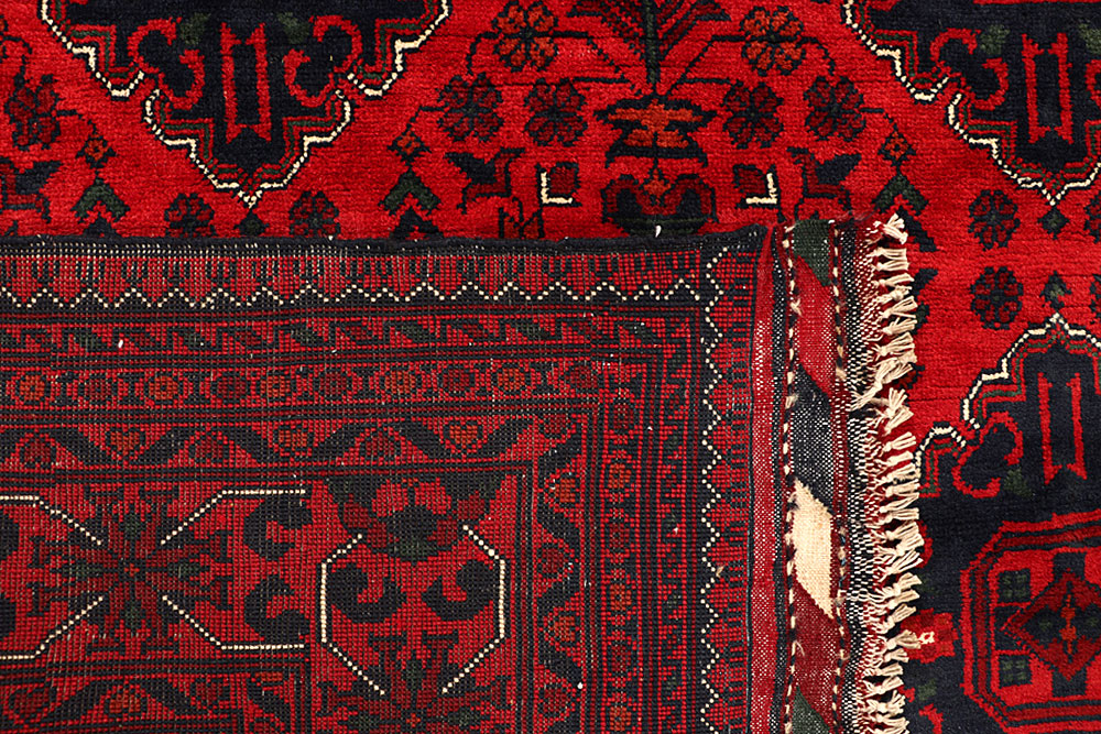 Dark Red Khal Mohammadi 6' 6 x 9' 6 - No. 67083 - ALRUG Rug Store