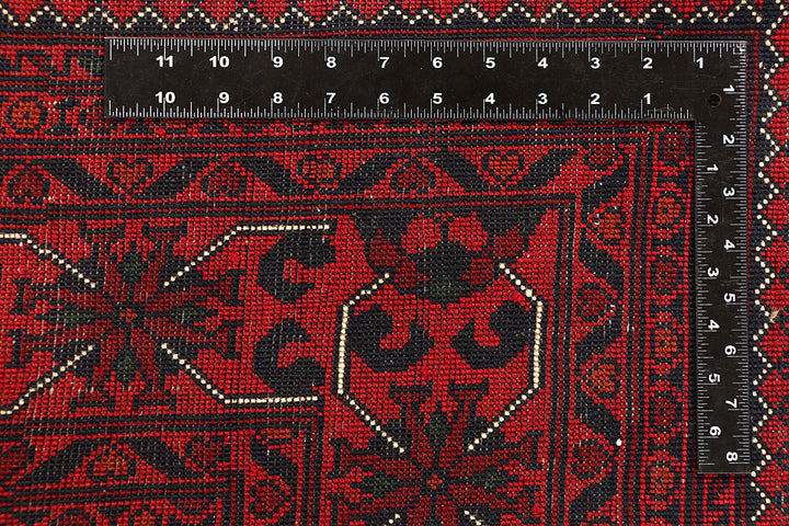 Dark Red Khal Mohammadi 6' 6 x 9' 6 - No. 67083 - ALRUG Rug Store