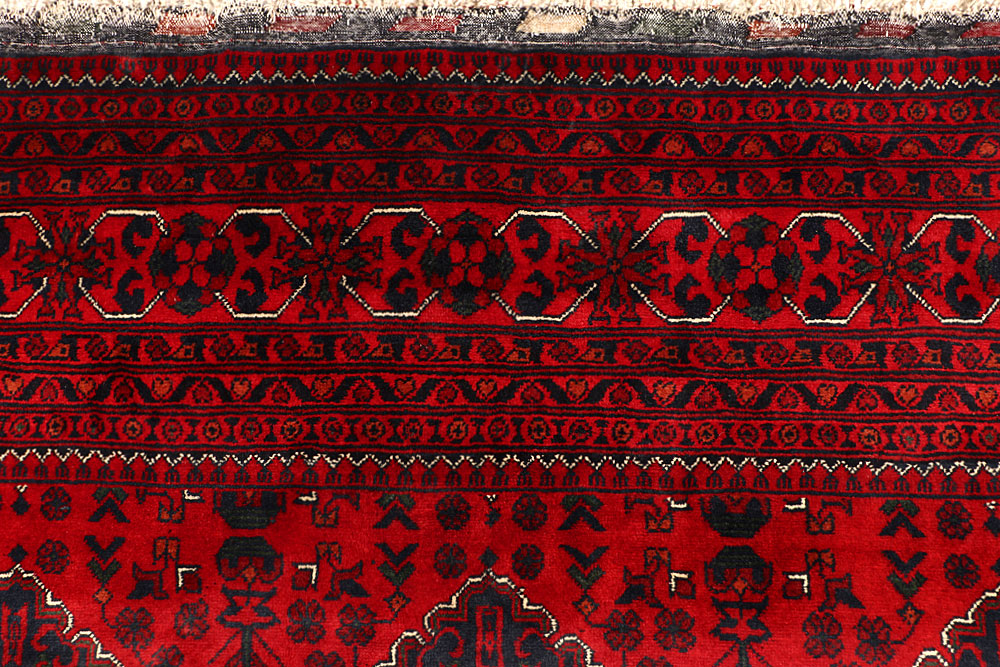 Dark Red Khal Mohammadi 6' 5 x 9' 1 - No. 67084 - ALRUG Rug Store