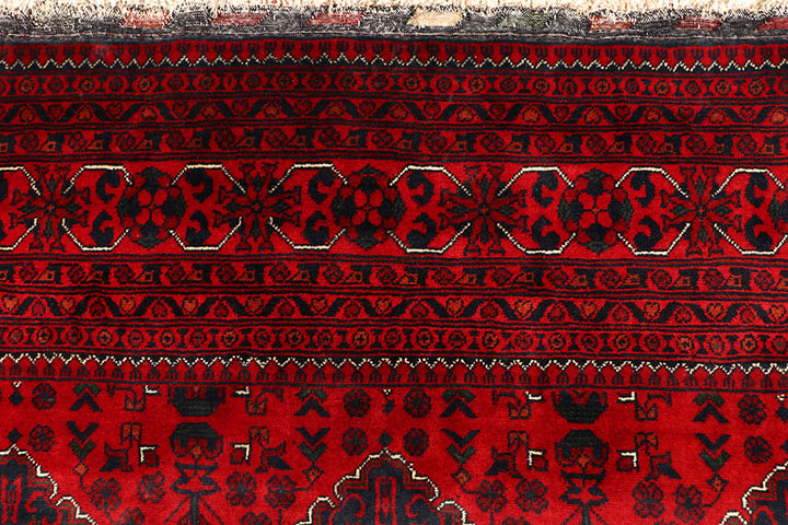 Dark Red Khal Mohammadi 6' 5 x 9' 1 - No. 67084 - ALRUG Rug Store