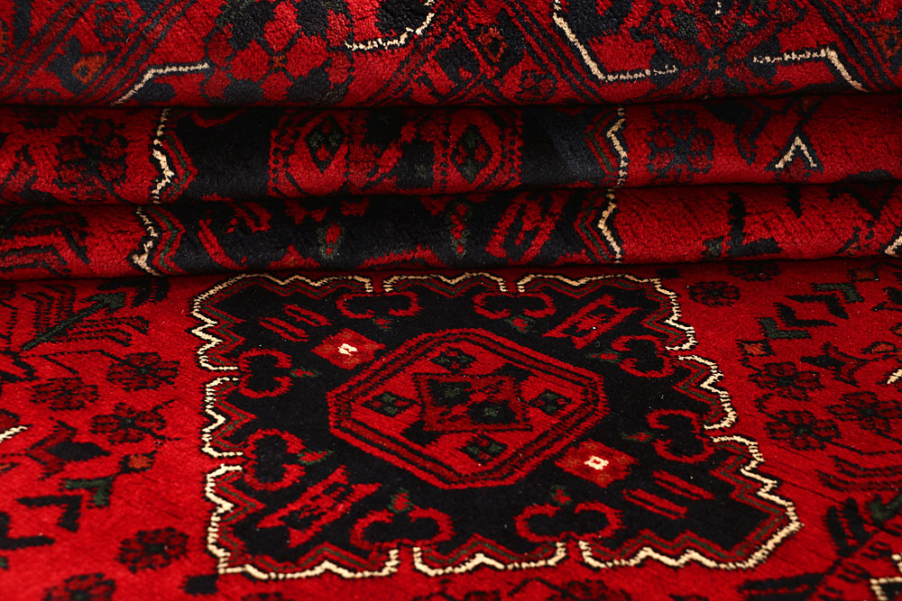 Dark Red Khal Mohammadi 6' 5 x 9' 1 - No. 67084 - ALRUG Rug Store