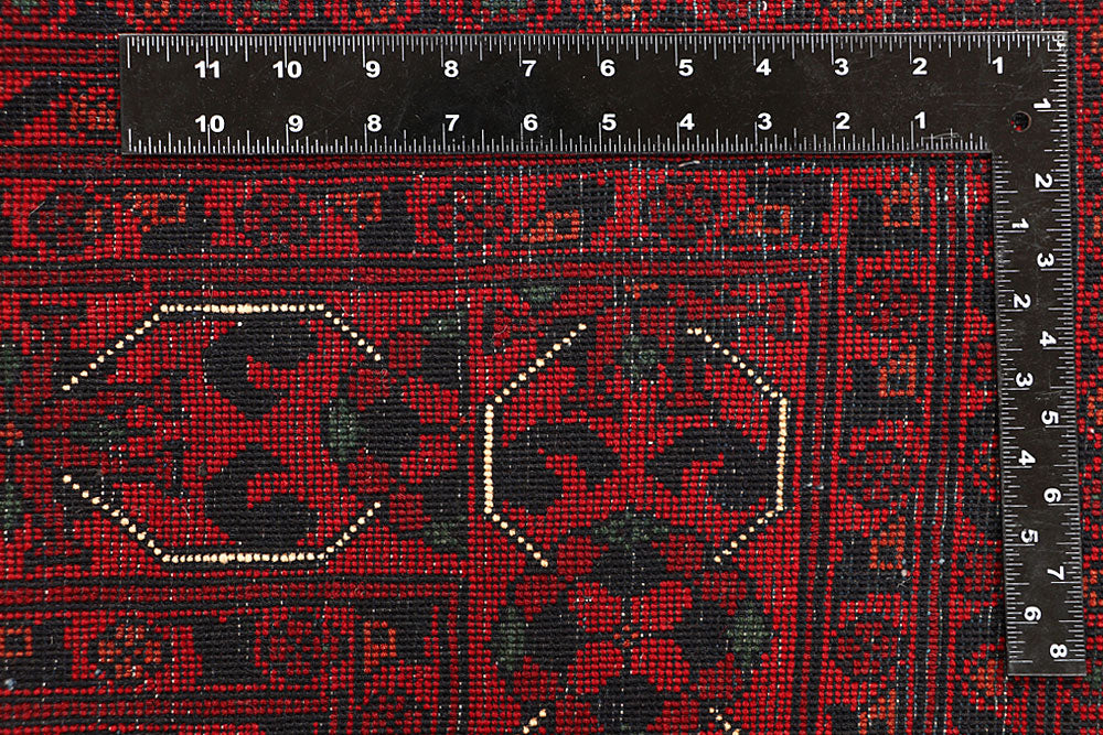 Dark Red Khal Mohammadi 6' 5 x 9' 1 - No. 67084 - ALRUG Rug Store