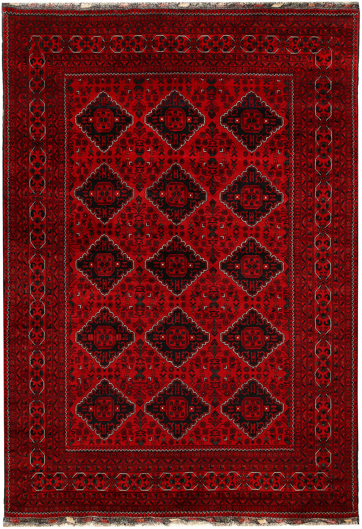 Dark Red Khal Mohammadi 6' 5 x 9' 1 - No. 67084 - ALRUG Rug Store