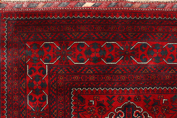 Dark Red Khal Mohammadi 6'  5" x 9'  6" - No. QA24710