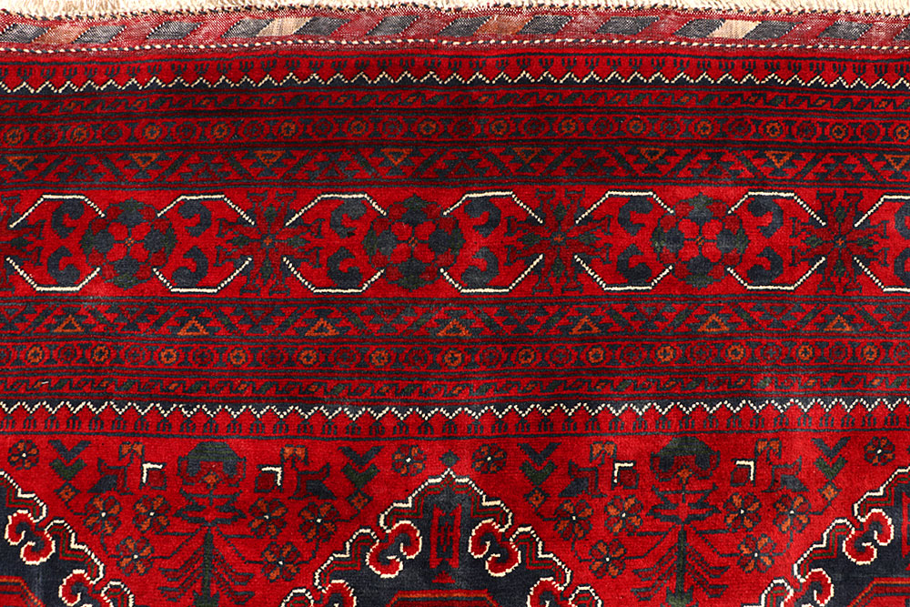 Dark Red Khal Mohammadi 6' 5 x 9' 6 - No. 67085 - ALRUG Rug Store