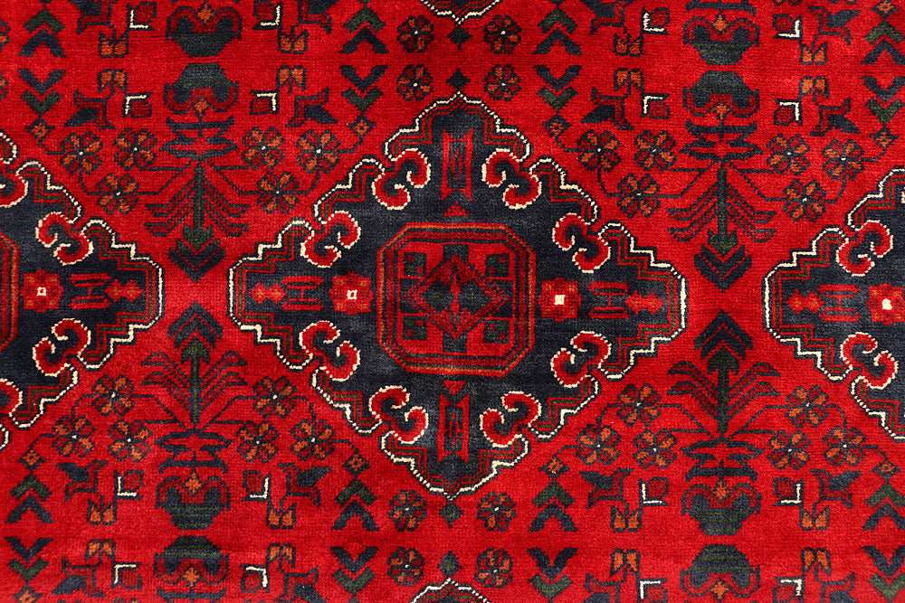 Dark Red Khal Mohammadi 6' 5 x 9' 6 - No. 67085 - ALRUG Rug Store