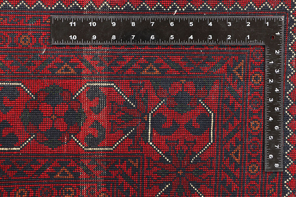 Dark Red Khal Mohammadi 6' 5 x 9' 6 - No. 67085 - ALRUG Rug Store