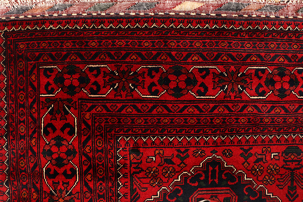 Dark Red Khal Mohammadi 6' 5 x 9' 5 - No. 67086 - ALRUG Rug Store