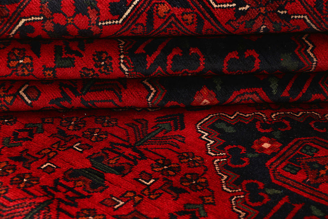 Dark Red Khal Mohammadi 6'  5" x 9'  5" - No. QA96753