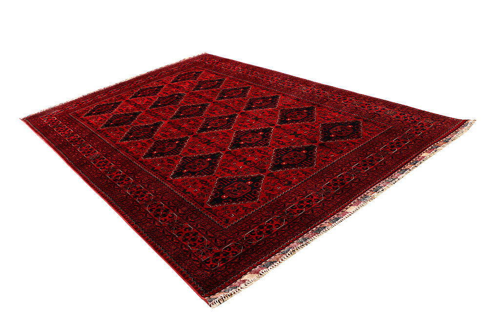 Dark Red Khal Mohammadi 6' 5 x 9' 5 - No. 67086 - ALRUG Rug Store