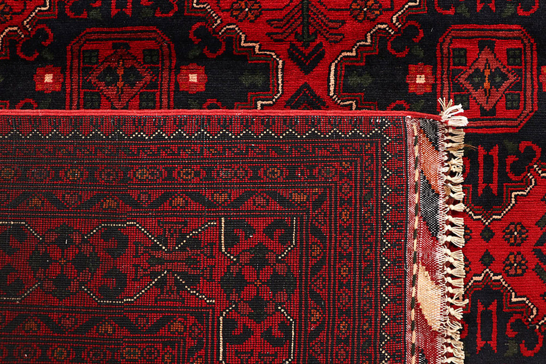 Dark Red Khal Mohammadi 6'  5" x 9'  5" - No. QA96753