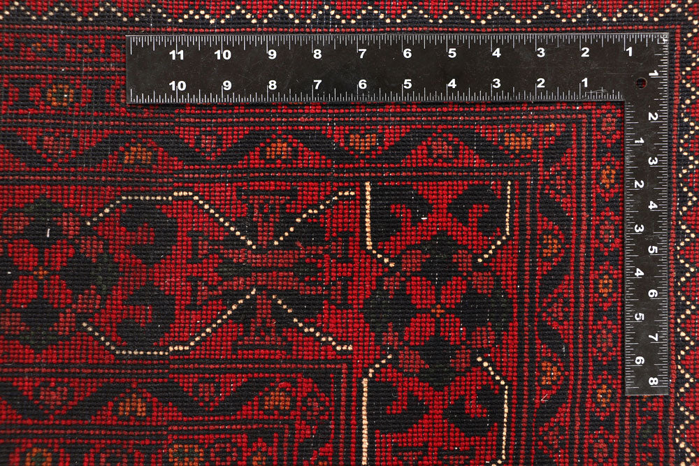 Dark Red Khal Mohammadi 6' 5 x 9' 5 - No. 67086 - ALRUG Rug Store