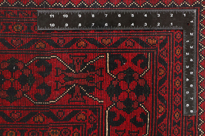 Dark Red Khal Mohammadi 6' 5 x 9' 5 - No. 67086 - ALRUG Rug Store