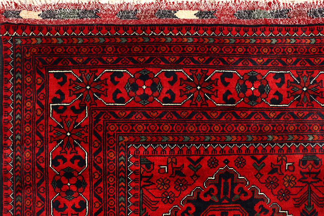 Dark Red Khal Mohammadi 6'  5" x 9'  5" - No. QA17741
