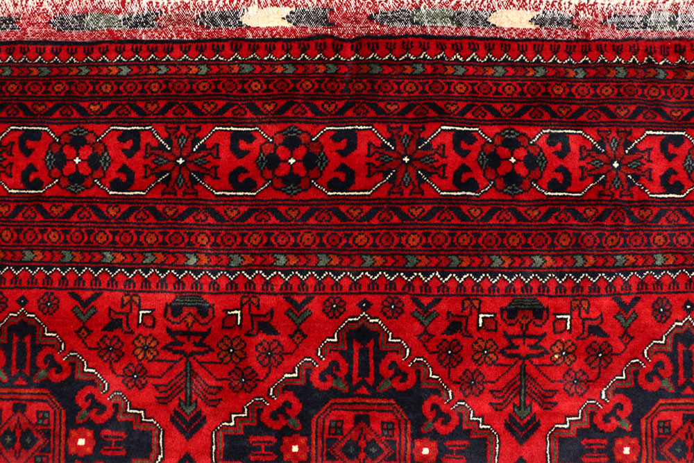 Dark Red Khal Mohammadi 6' 5 x 9' 5 - No. 67087 - ALRUG Rug Store