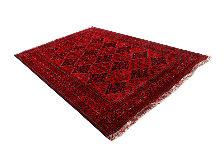 Dark Red Khal Mohammadi 6' 5 x 9' 5 - No. 67087 - ALRUG Rug Store