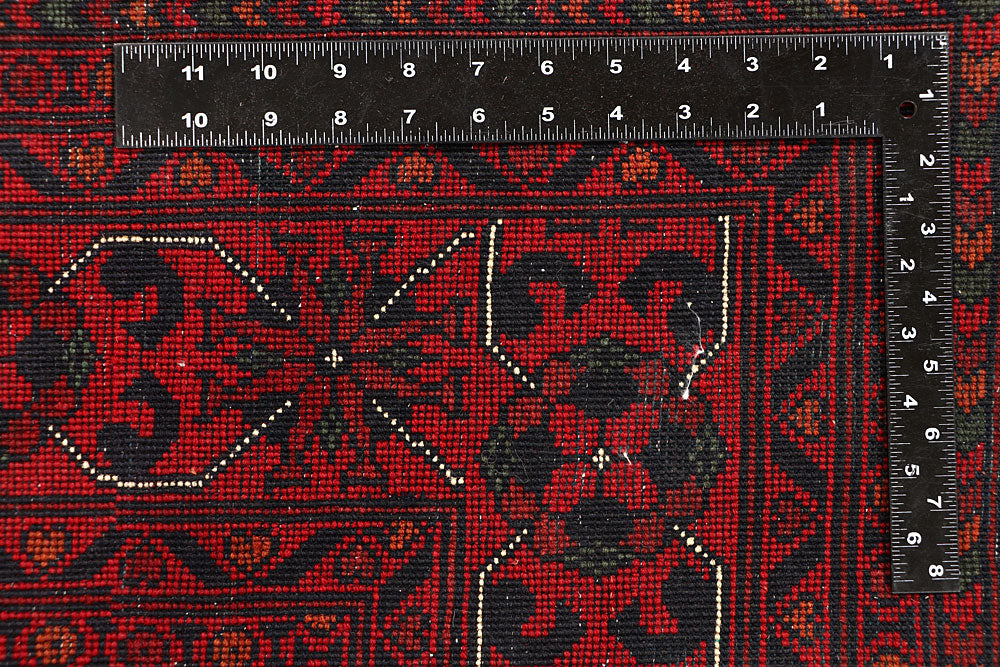 Dark Red Khal Mohammadi 6' 5 x 9' 5 - No. 67087 - ALRUG Rug Store