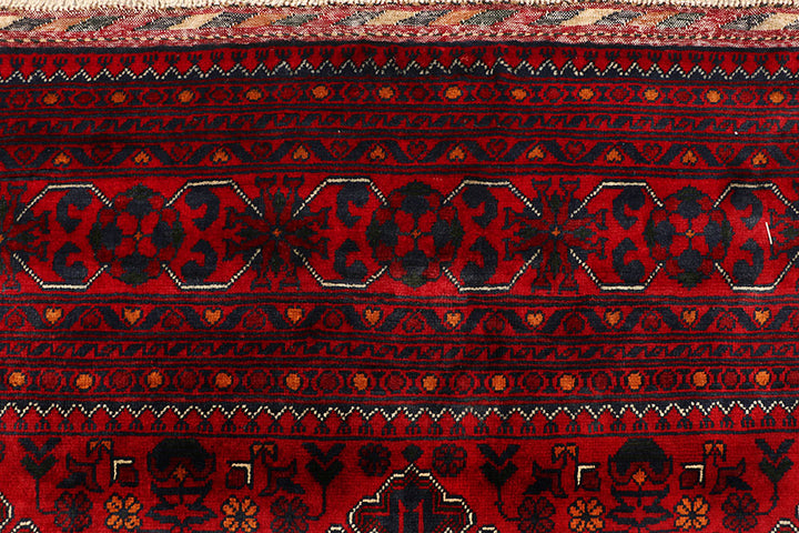 Dark Red Khal Mohammadi 6' 5 x 9' 7 - No. 67088 - ALRUG Rug Store