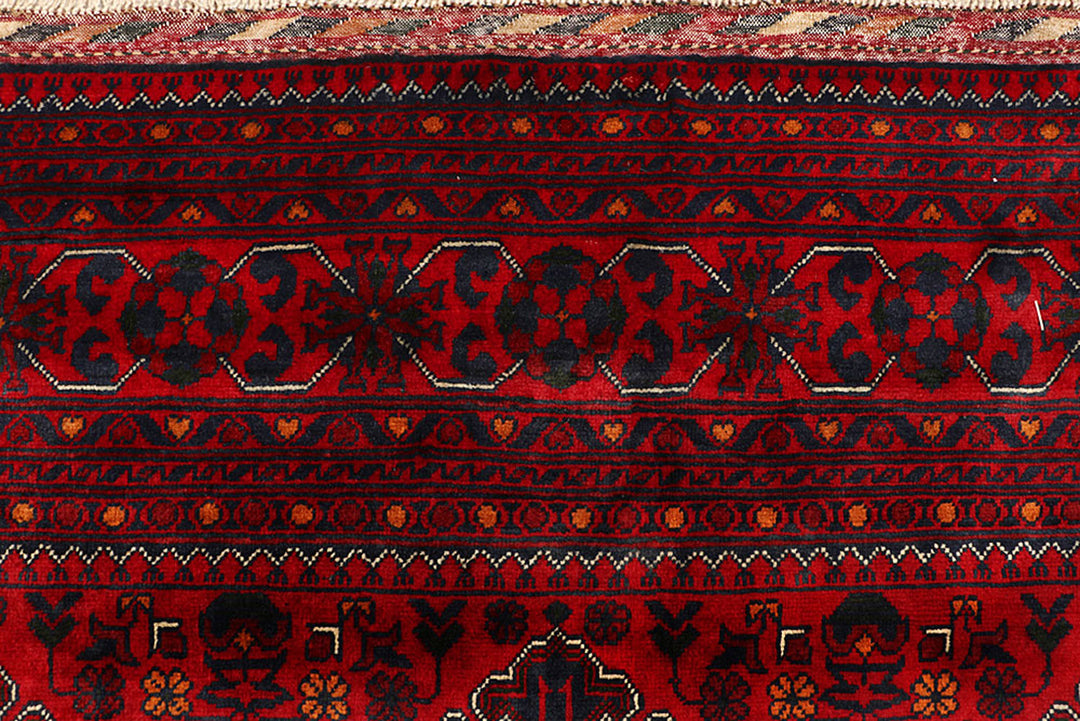 Dark Red Khal Mohammadi 6'  5" x 9'  7" - No. QA87526