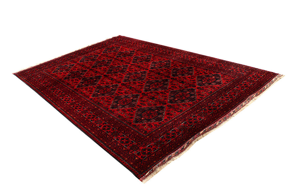 Dark Red Khal Mohammadi 6' 5 x 9' 7 - No. 67088 - ALRUG Rug Store