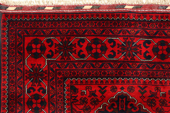 Dark Red Khal Mohammadi 6' 6 x 9' 5 - No. 67089 - ALRUG Rug Store