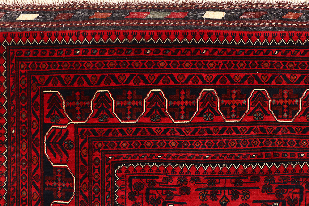 Dark Red Khal Mohammadi 6' 6 x 9' 6 - No. 67090 - ALRUG Rug Store