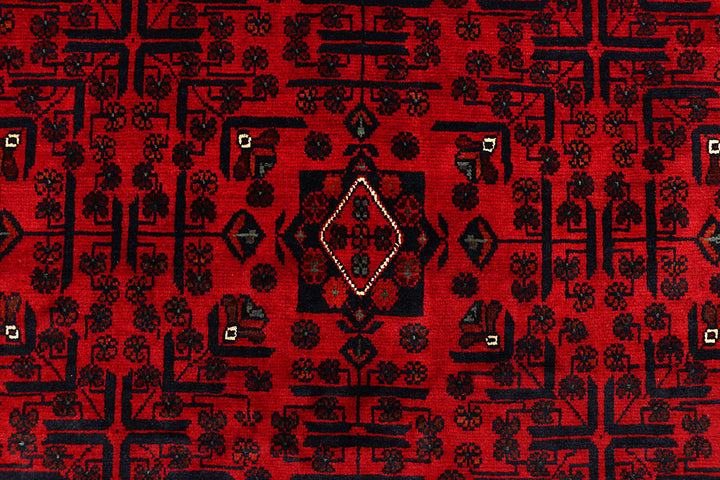 Dark Red Khal Mohammadi 6' 6 x 9' 6 - No. 67090 - ALRUG Rug Store