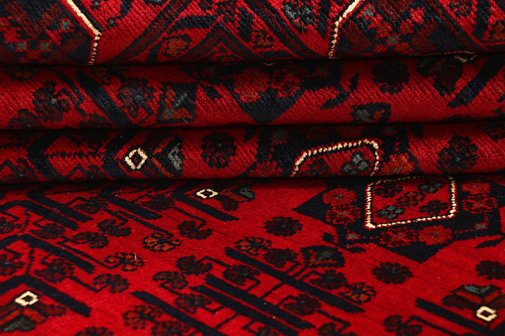 Dark Red Khal Mohammadi 6' 6 x 9' 6 - No. 67090 - ALRUG Rug Store