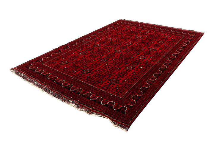 Dark Red Khal Mohammadi 6' 6 x 9' 6 - No. 67090 - ALRUG Rug Store